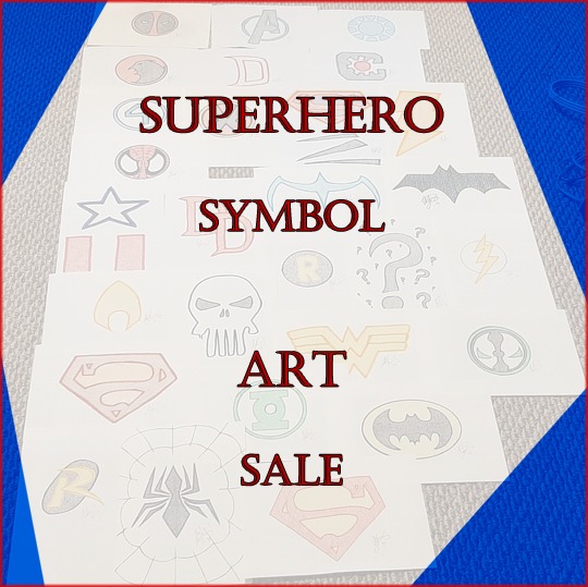 Superhero Symbols Fan Art