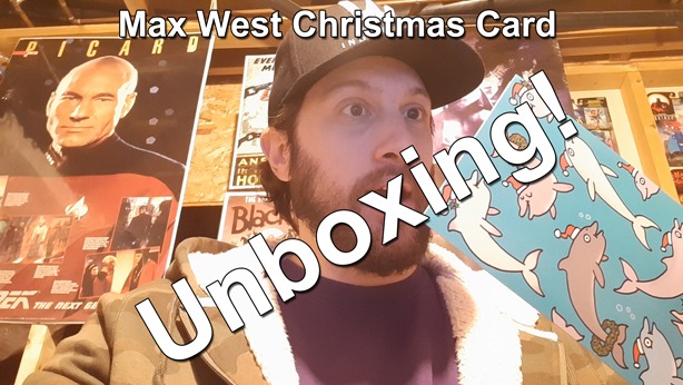 Max West Christmas Card Unboxing thumbnail