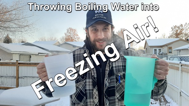 Throwing Boiling Water into Freezing Air