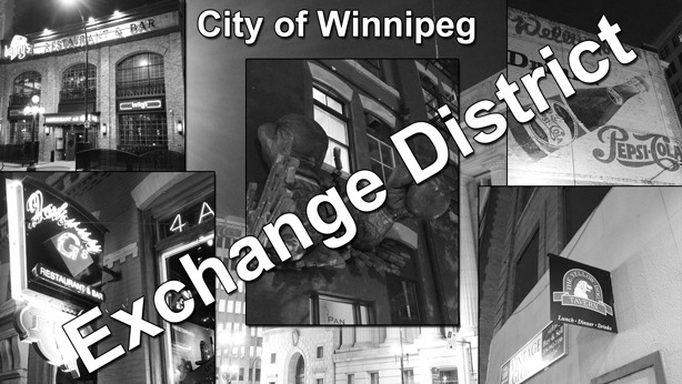 Winnipeg Exchange District at Night