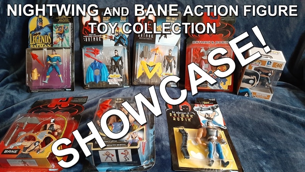 Nightwing and Bane Action Figure Toy Collection thumbnail