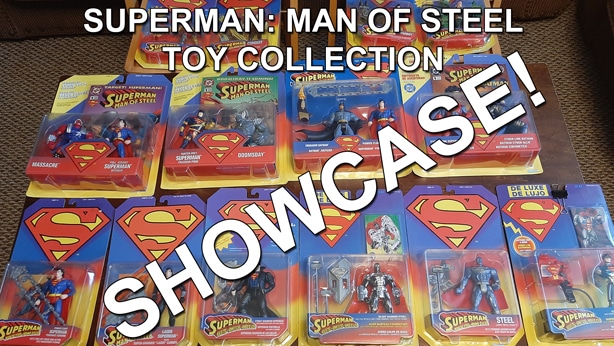 Superman Man of Steel Toy Collection