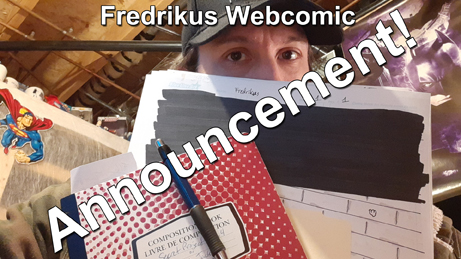 Fredrikus webcomic announcement thumbnail