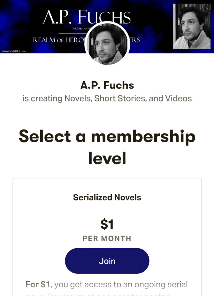 A.P. Fuchs Patreon