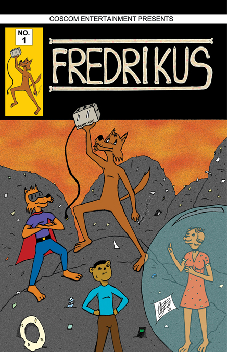 Fredrikus 1 webcomic cover release