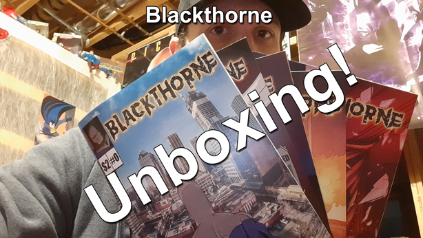 Colin Work Blackthorne comic book unboxing thumbnail