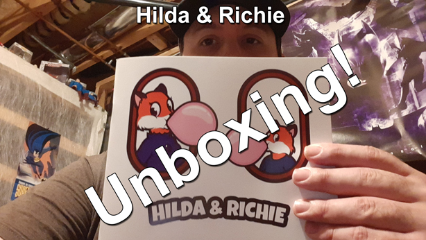 hilda and richie kickstarter reward unboxing thumbnail
