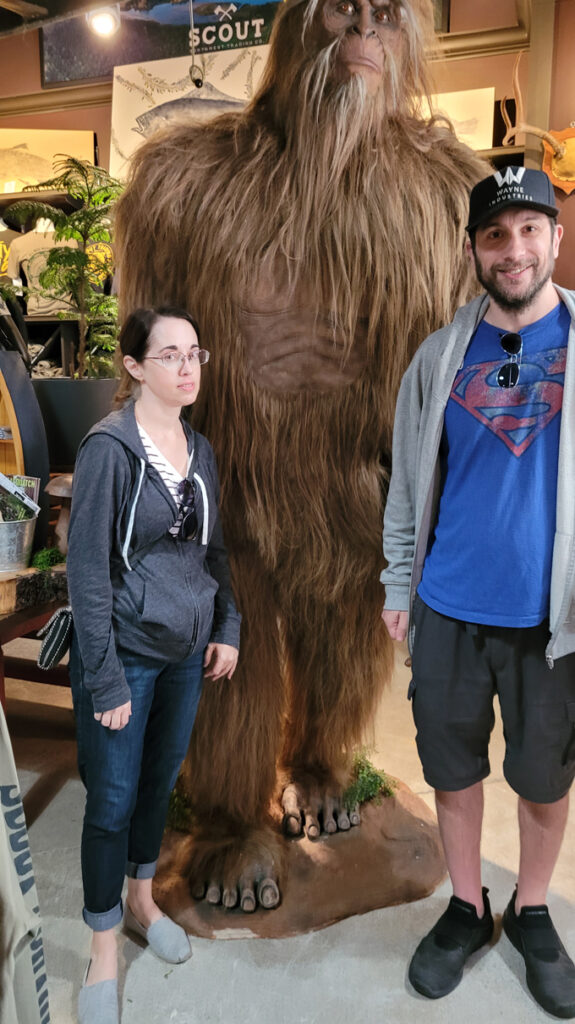 Melinda AP and Bigfoot