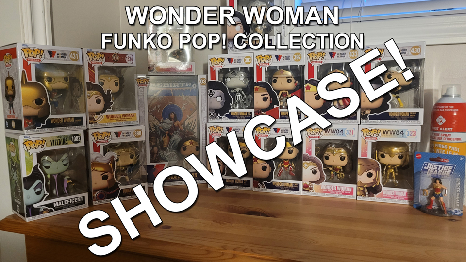 Wonder Woman Funko Pop Collection Thumbnail