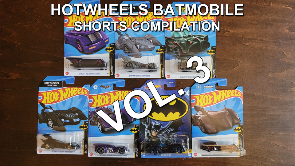 Hotwheels Batmobile Shorts Compilation Vol 3 Thumbnail