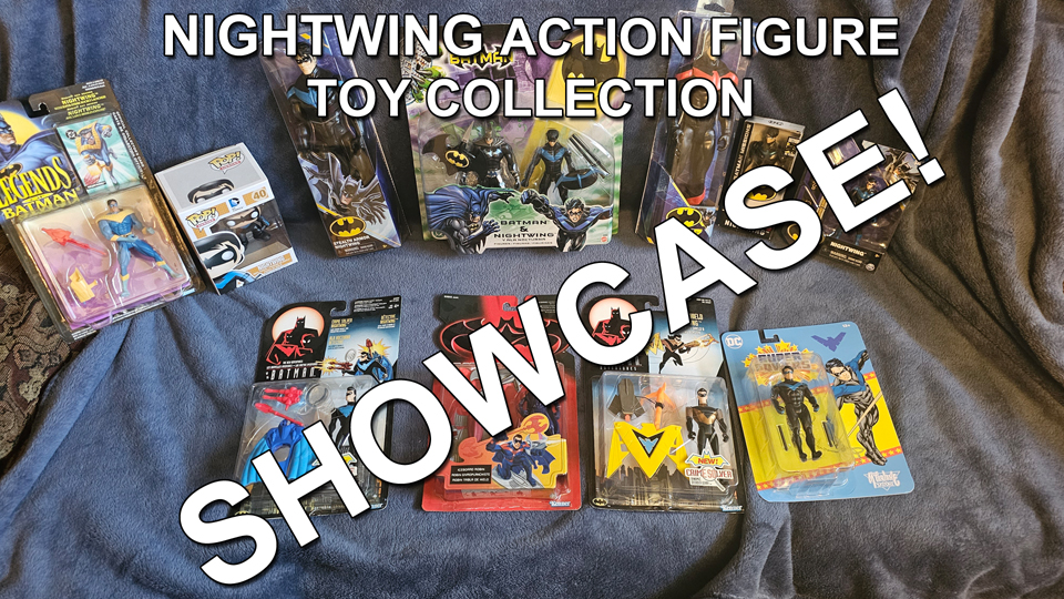 Nightwing Action Figure Toy Collection thumbnail