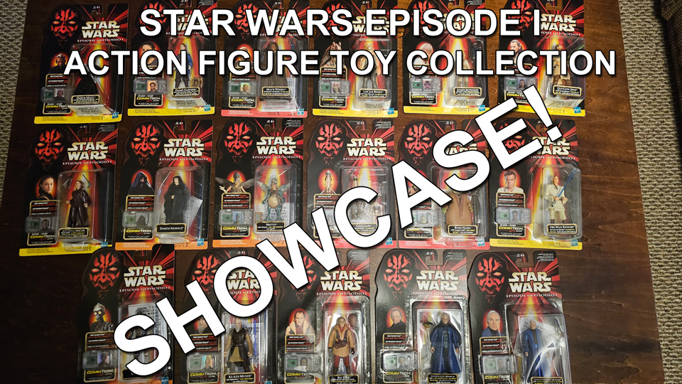 Star Wars Episode 1 Action Figure Toy Collection thumbnail