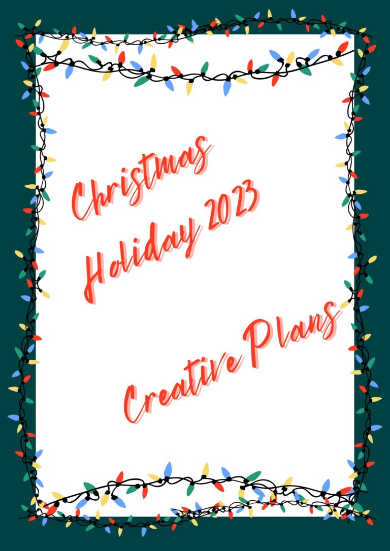 Christmas Holiday 2023 Creative Plans