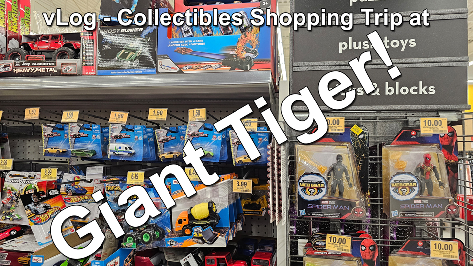 vLog - Collectibles Shopping Trip at Giant Tiger thumbnail