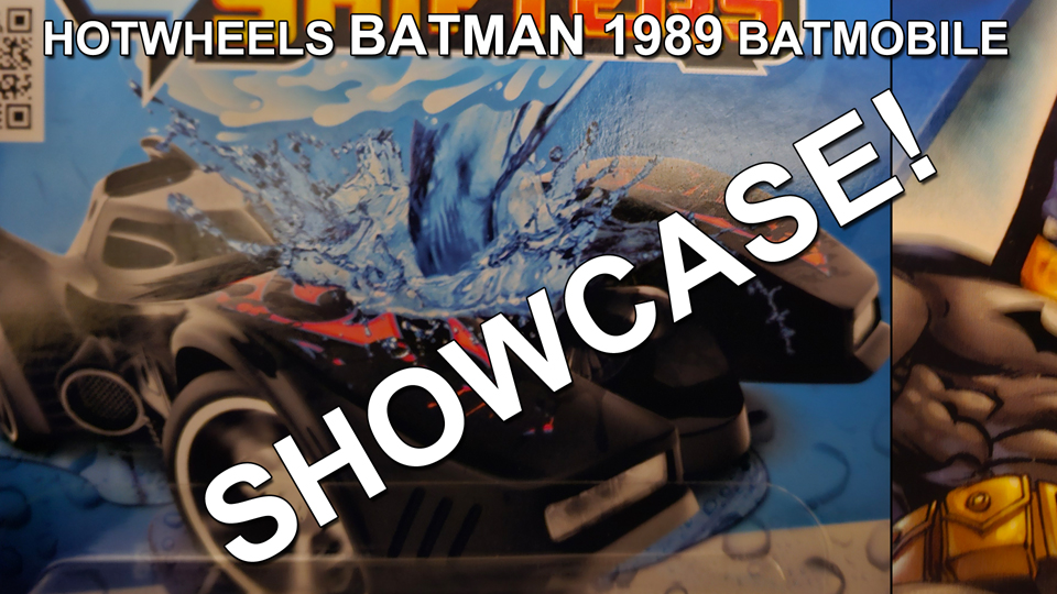 hotwheels Batman 1989 Batmobile Showcase thumbnail