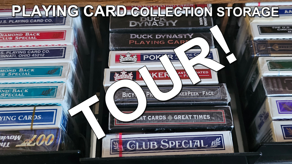 Playing Card Collection Storage Tour thumbnail