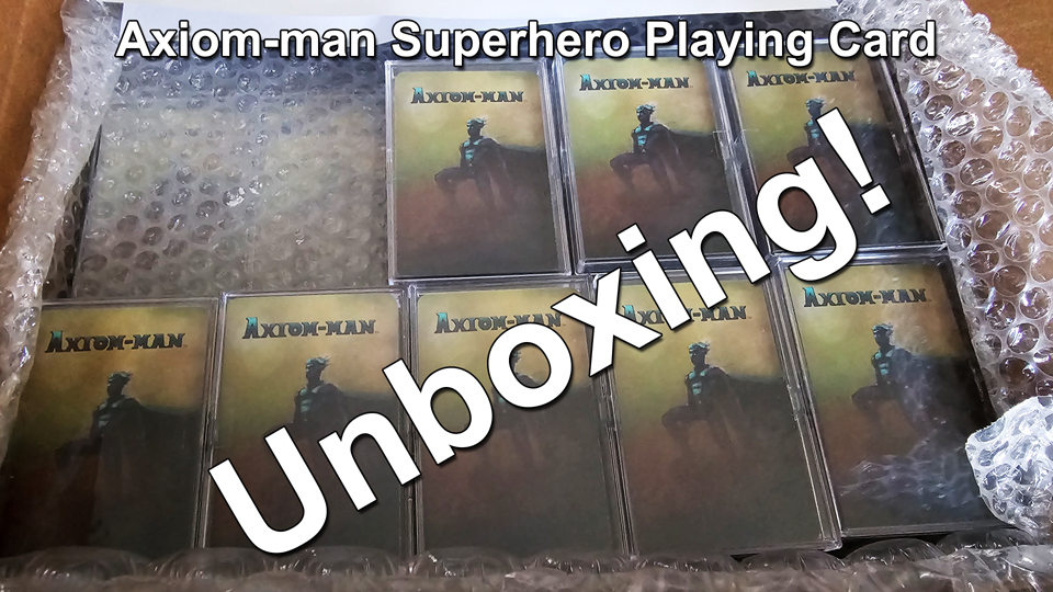 Canister X Mailbag - Axiom-man Superhero Playing Card Unboxing - May182024 thumbnail