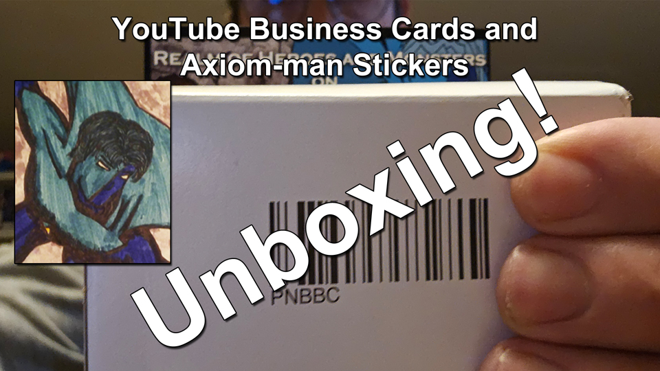 Canister X Mailbag - YouTube Business Cards and Superhero Stickers Unboxing - June122024 thumbnail