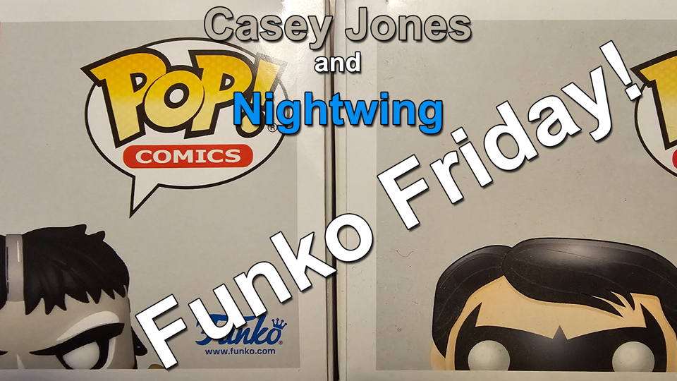Funko Friday Casey Jones and Nightwing Funko Pops thumbnail