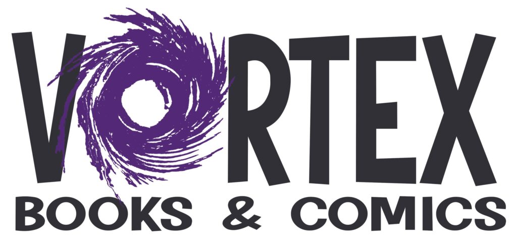 vortex books and comics logo