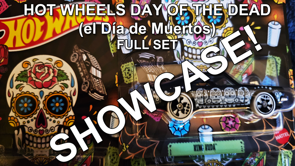 Hot Wheels Day of the Dead Full Diecast Set Showcase thumbnail