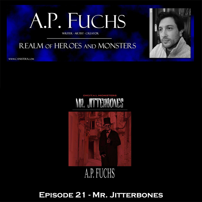 Realm of Heroes and Monsters Story Time Season 2 Episode 21 Mr Jitterbones horror Jack the Ripper Podcast Thumbnail