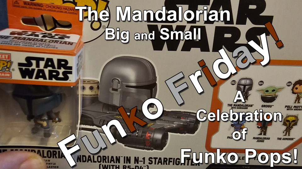 Funko Friday The Mandalorian Funko Pops Big and Small