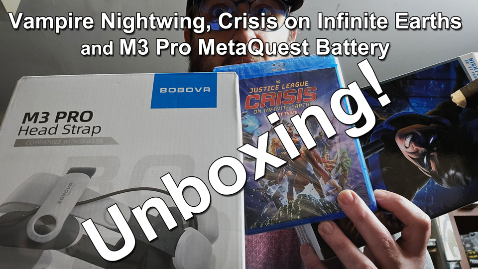 Vampire Nightwing Crisis on Infinite Earths MetaQuest Battery Unboxing DC Comics