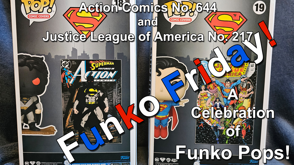 Funko Friday Superman Funko Pops Comic Covers 18 and 19 thumbnail